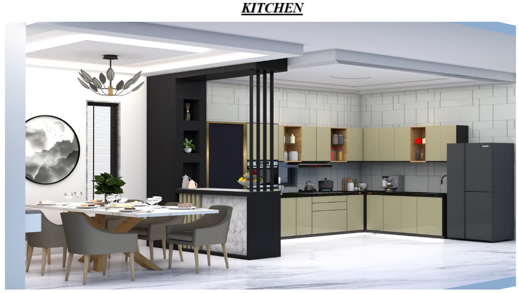 Modular kitchen and furniture design project